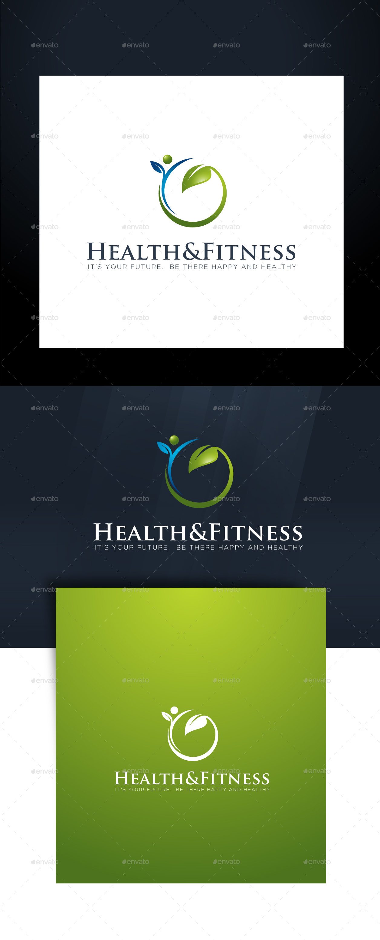 Health & Fitness Logo by 1pathStudio | GraphicRiver